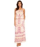 Hale Bob - Bright New World Stretch Satin Woven Maxi Dress