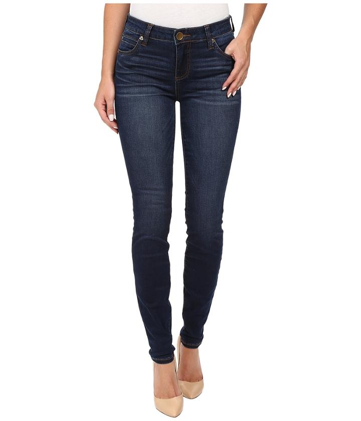 Kut From The Kloth - Mia Toothpick Five-pocket Skinny Jeans In Awareness W/ Medium Base Wash