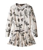 Roberto Cavalli Kids - Long Sleeve All Over Print Drop Waist Dress