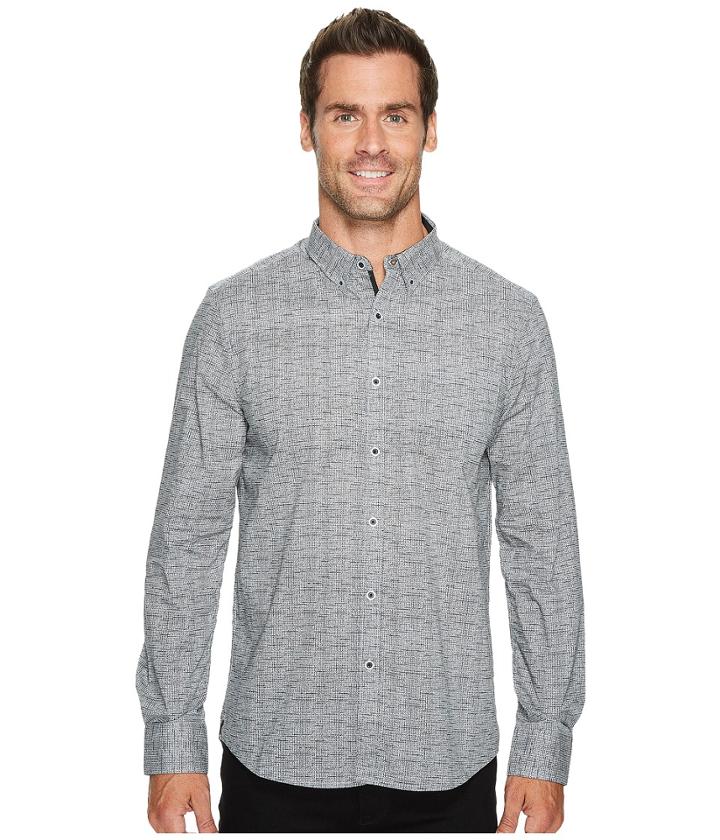 Kenneth Cole Sportswear - Texture Print Shirt