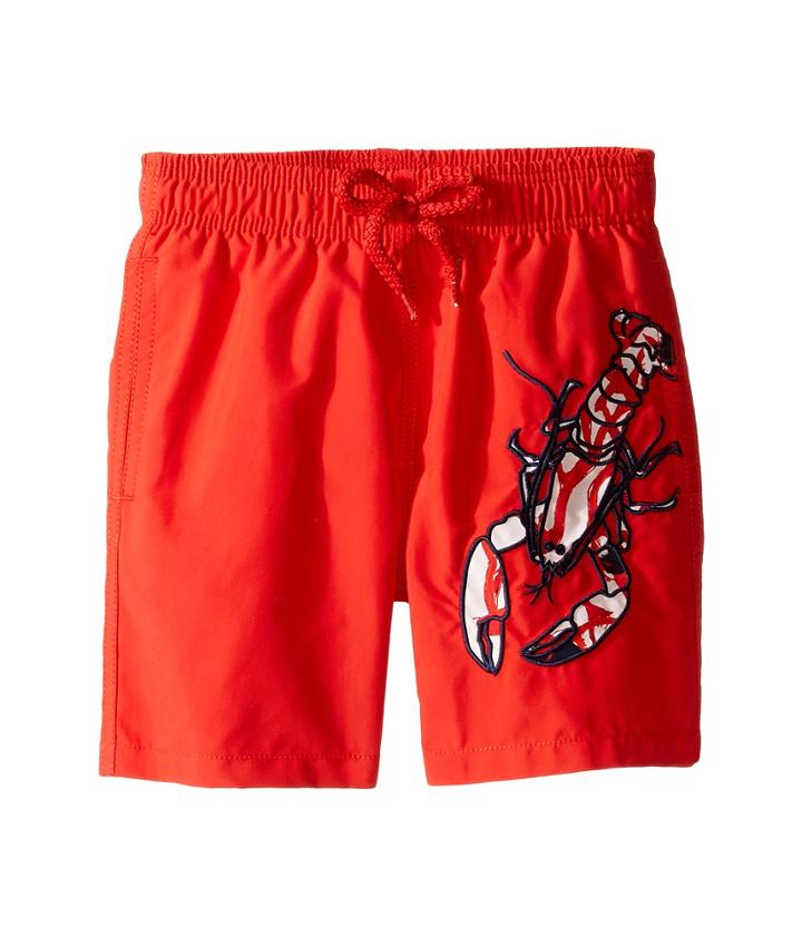 Vilebrequin Kids - Lobster Embroidery Swim Trunk
