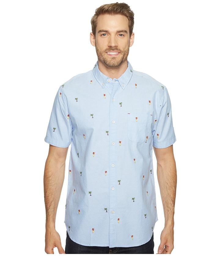 True Grit - Island Time One-pocket Short Sleeve Shirt