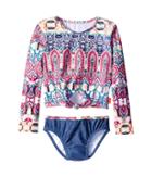 Seafolly Kids - Mermaidia Cropped Rashie Set