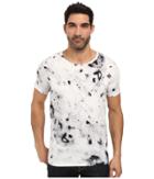 Hugo - Durn Short Sleeve Crew Splotch Dye