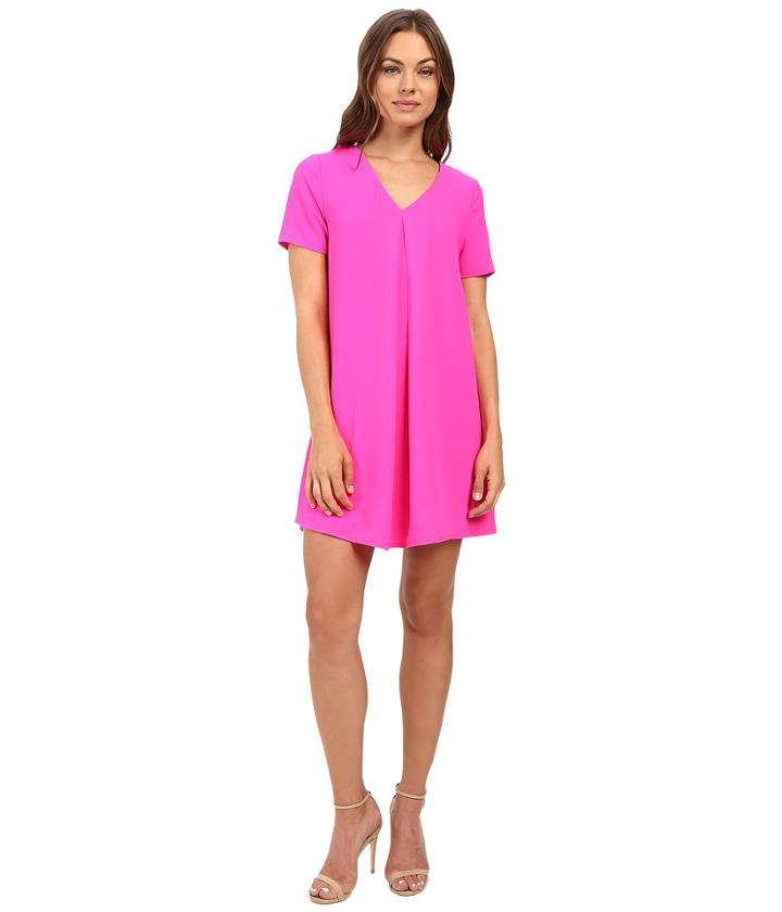 Brigitte Bailey - Austen Short Sleeve Lace-up Dress