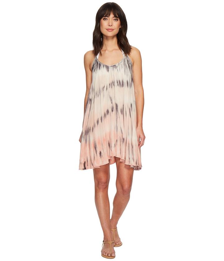 Green Dragon - Watercolor Sateen Constance Swing Dress