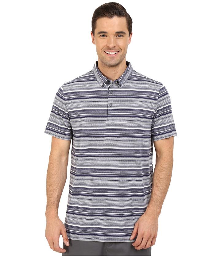 Puma Golf - Short Sleeve Tailored Multi Stripe Polo