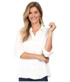 B Collection By Bobeau - Vala Button Front Blouse