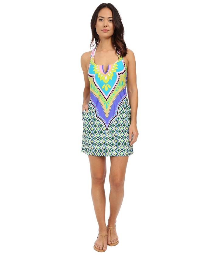 Trina Turk - Shangri La Short Dress Cover-up