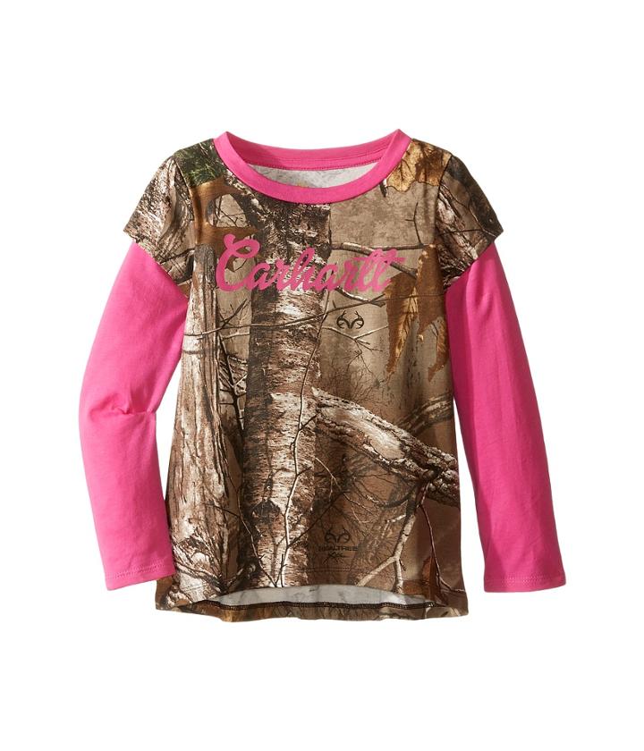 Carhartt Kids - Camo Layered Sleeve Tee