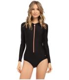 Next By Athena - Good Karma Malibu Long Sleeve Zip One-piece