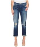7 For All Mankind - Josefina W/ Knee Holes - Squiggle In Liberty 4