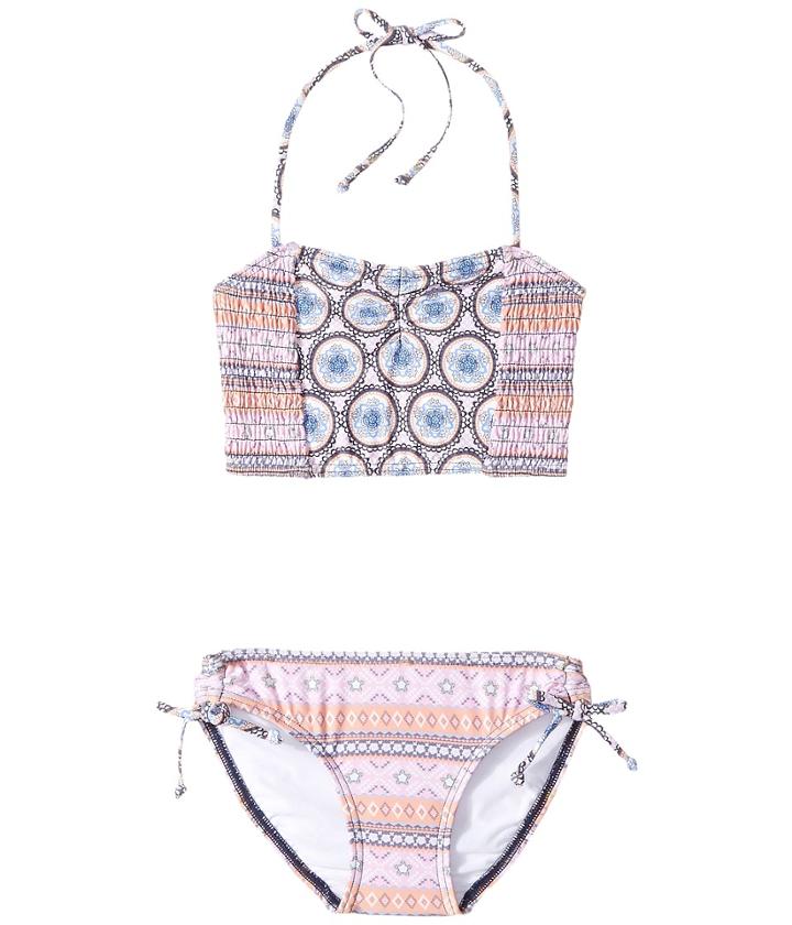 O'neill Kids - Evie Smocked Tankini Set