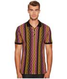 Versace Collection - Vertical Chain Print Polo