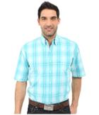 Stetson - Crystal Ombre Button Front Two-pocket Short Sleeve Shirt