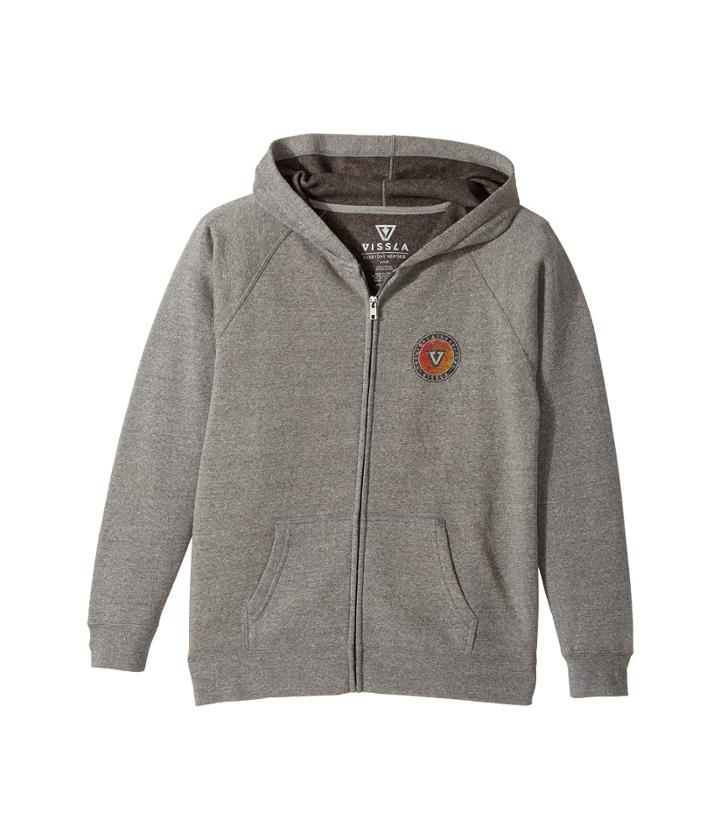 Vissla Kids - Founded Full Zip Hooded Fleece