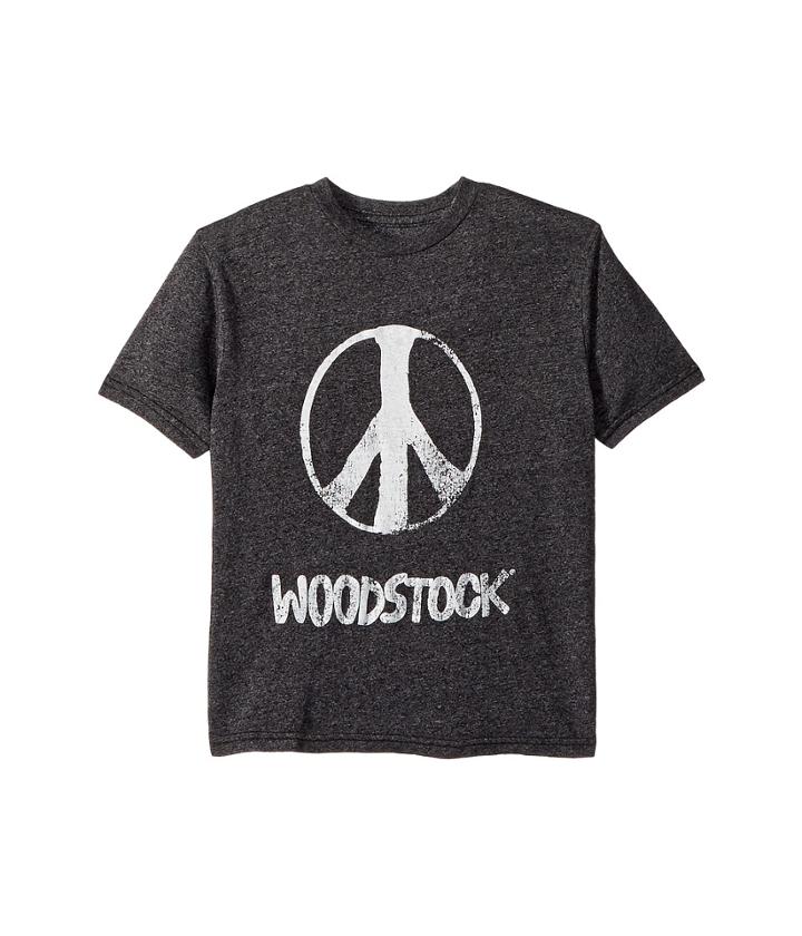 The Original Retro Brand Kids - Mocktwist Woodstock Peace Short Sleeve Tee