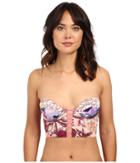 Maaji - Floral Expressionism Top W/ Graduated Booster Cup