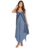 Tommy Bahama - Indigo Cowrie Scarf Dress Cover-up