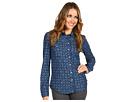 Levi's   Juniors - Annie Western Shirt (ikat Denim) - Apparel