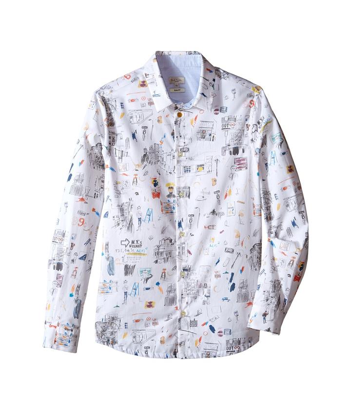 Paul Smith Junior - Printed Shirt With Street Signs