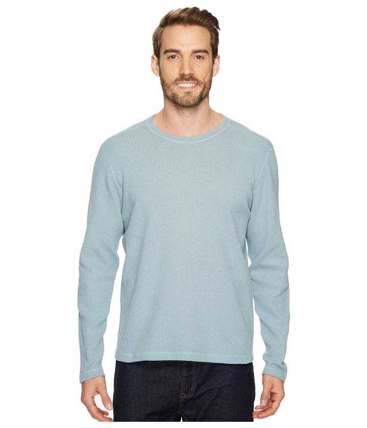 Agave Denim - Pearl Long Sleeve Crew Seersucker Shirt