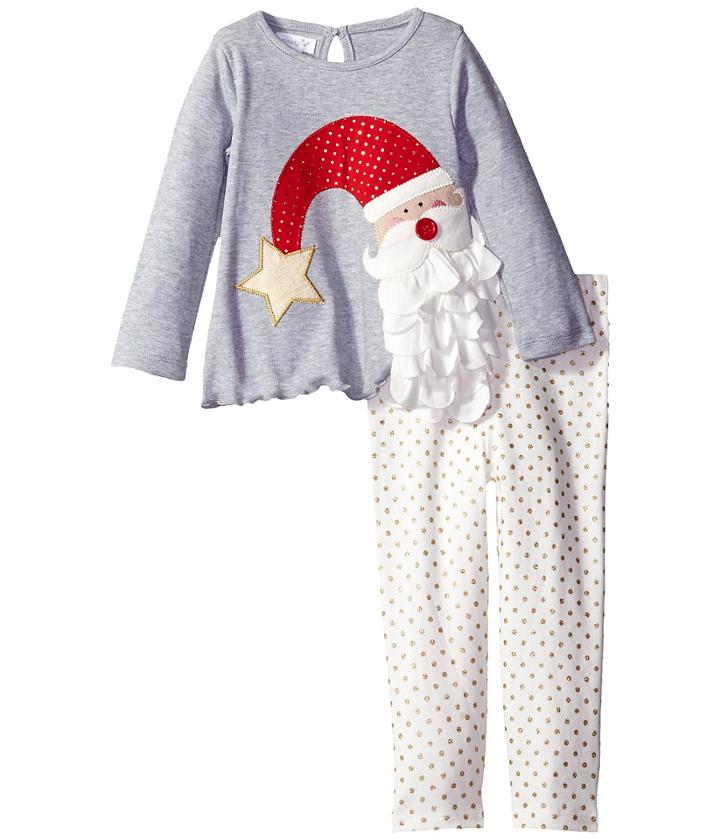Mud Pie - Santa Tunic Leggings Set
