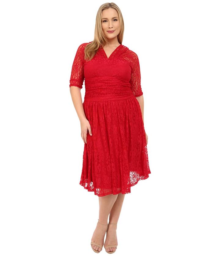 Kiyonna - Swinging Symphony Lace Dress