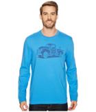Life Is Good - Old School Truck Long Sleeve Crusher Tee