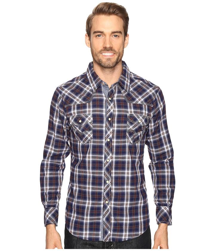 Rock And Roll Cowboy - Long Sleeve Snap B2s8412