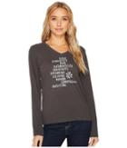 Life Is Good - Superpowers Long Sleeve Crusher Vee