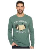 Life Is Good - In Tents Life Long Sleeve Cool Tee