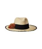 Betsey Johnson - Pom Pom Girl Panama Hat
