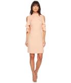 Catherine Catherine Malandrino - Fern Ruffle Front Sheath Dress