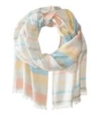 Salvatore Ferragamo - Ombre Striped Linen Silk Scarf