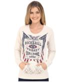 Rock And Roll Cowgirl - Long Sleeve Sweatshirt 48-6214