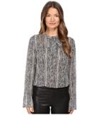 Theory - Kimry Snake Print Top