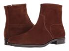Gravati - Size Zip Plain Toe Suede Boot
