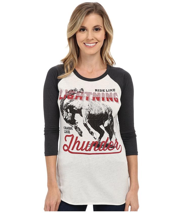 Rock And Roll Cowgirl - 3/4 Sleeve Knit 48t6227