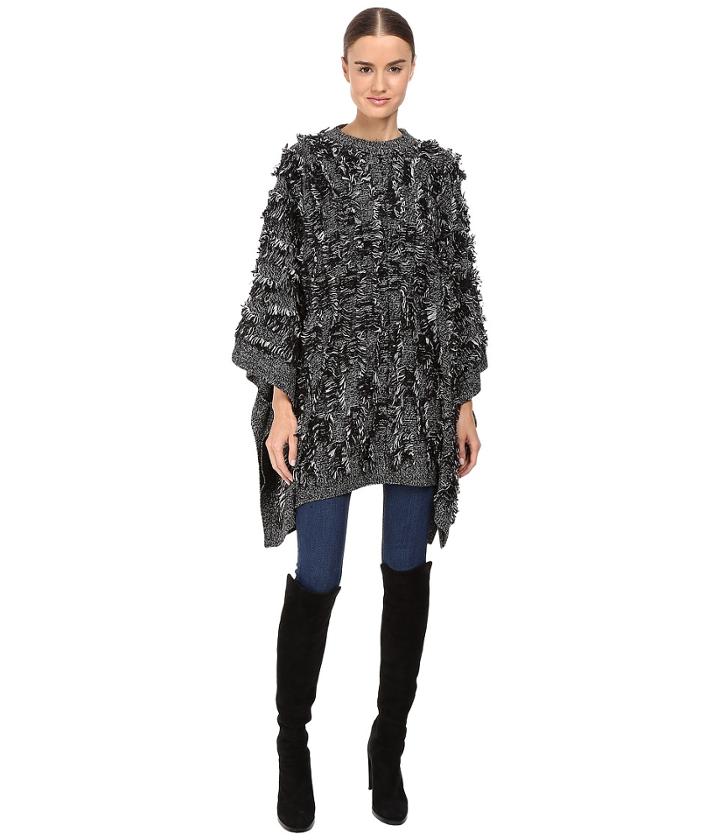 Mcq - All Over Fringe Poncho