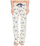 P.j. Salvage - Blue Batik Cat Lounge Pants