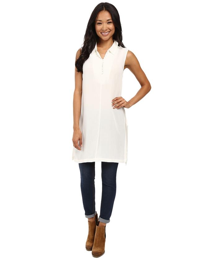 B Collection By Bobeau - Clover Sleeveless Woven Tunic