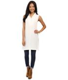 B Collection By Bobeau - Clover Sleeveless Woven Tunic