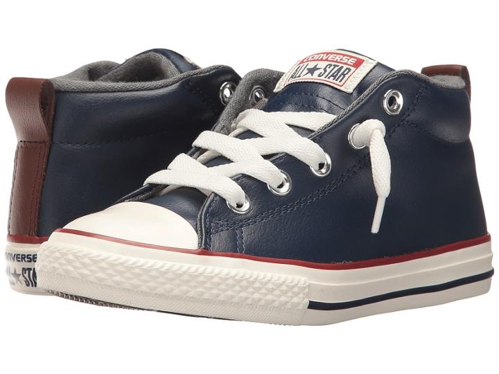 Converse Kids - Chuck Taylor All Star Street Leather And Fleece Mid