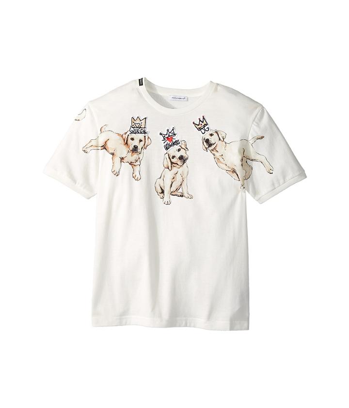 Dolce &amp; Gabbana Kids - Dog T-shirt