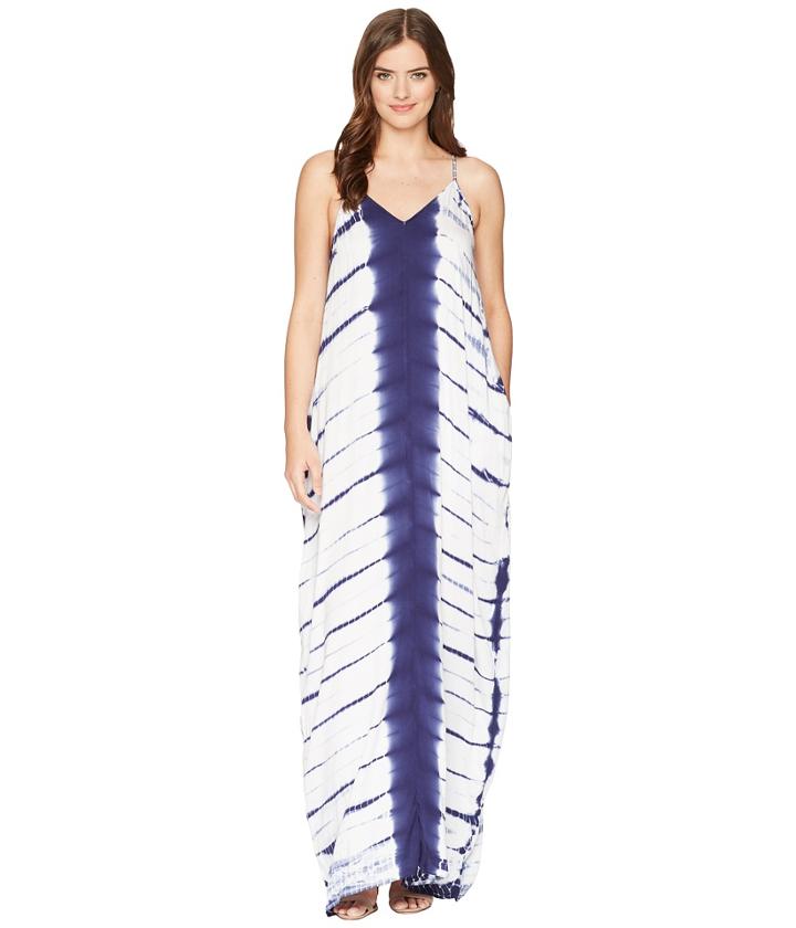 Green Dragon - Pure Deluxe Tulum Generous Fir Tank Maxi Dress