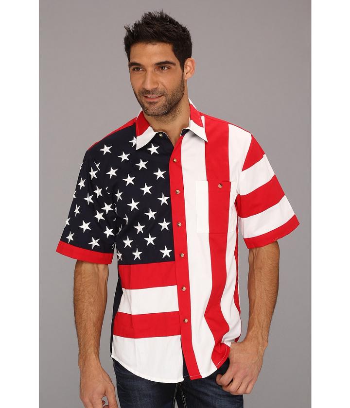 Scully - Patriot S/s Shirt