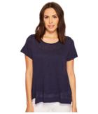 Nally &amp; Millie - Short Sleeve Top With Panel Seams