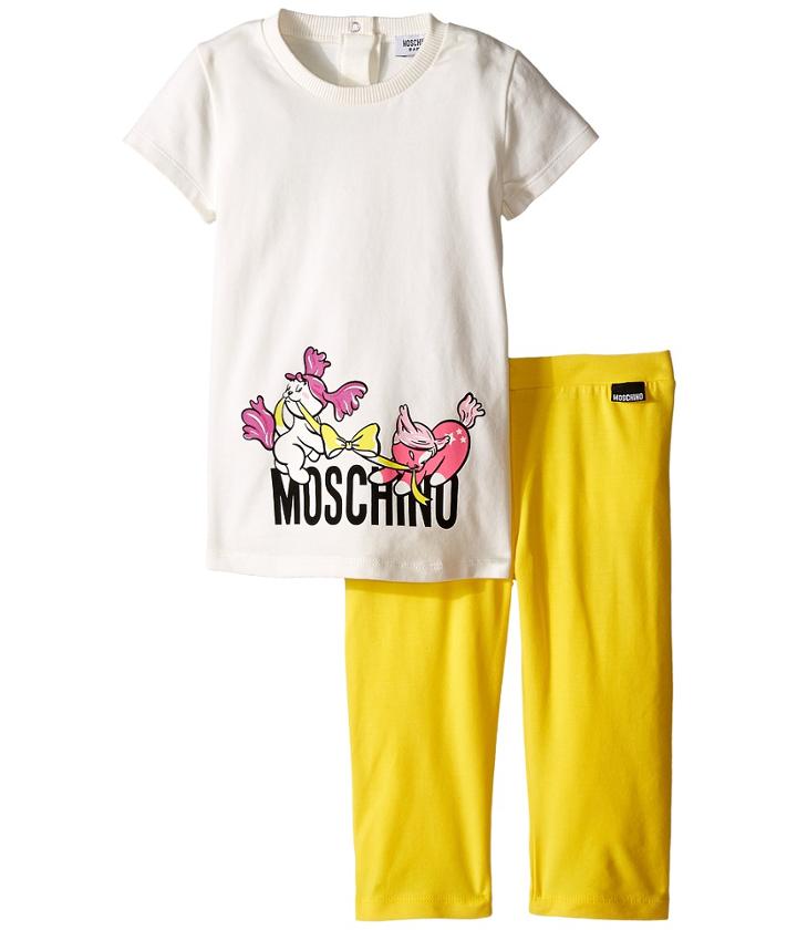 Moschino - Graphic T-shirt Leggings Set