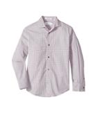 Calvin Klein Kids - Check Stretch Long Sleeve Shirt